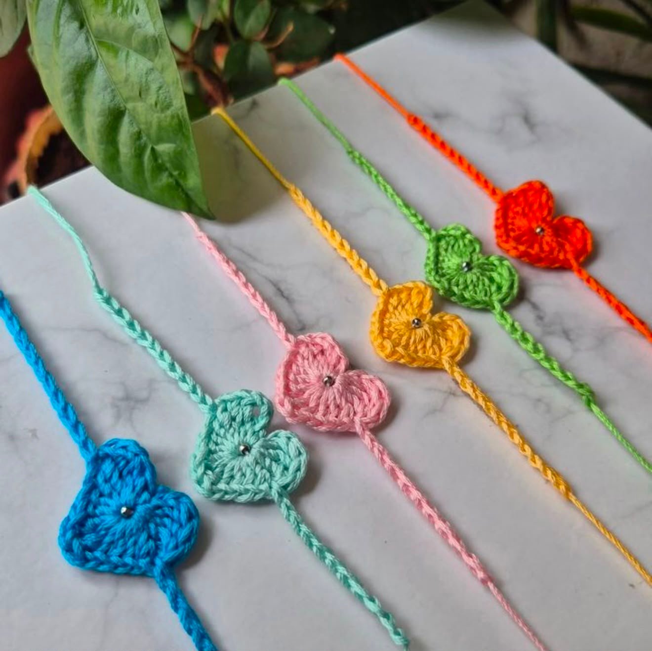 Product Name: Handmade Crochet Flower Rakhi