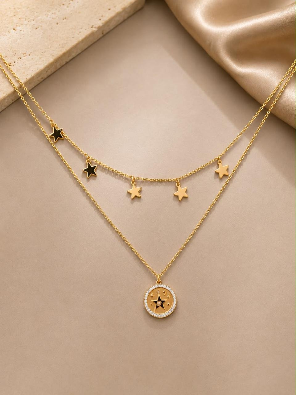 Product Details – Star Layered Pendant Necklace